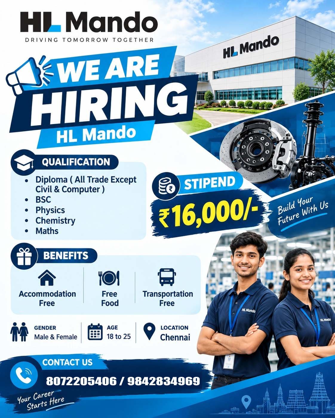 Advanced hydraulic braking systems, integrated parking caliper brake assemblies, shock absorbers, struts, steering systems, and suspension components